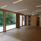 Blick Foyer auf Eingang und Terrasse