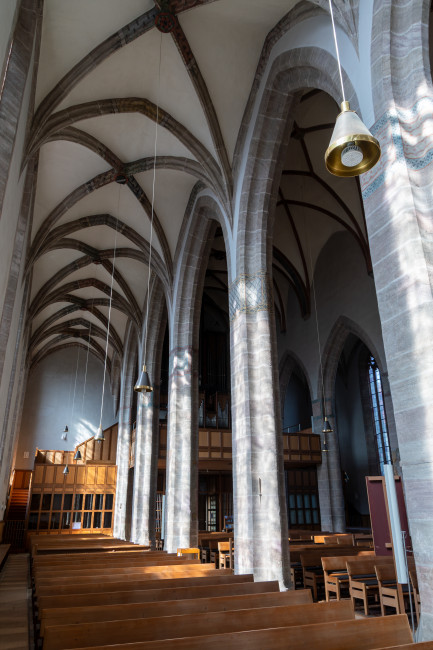 Seitenschiff der Kirche St. Johannis